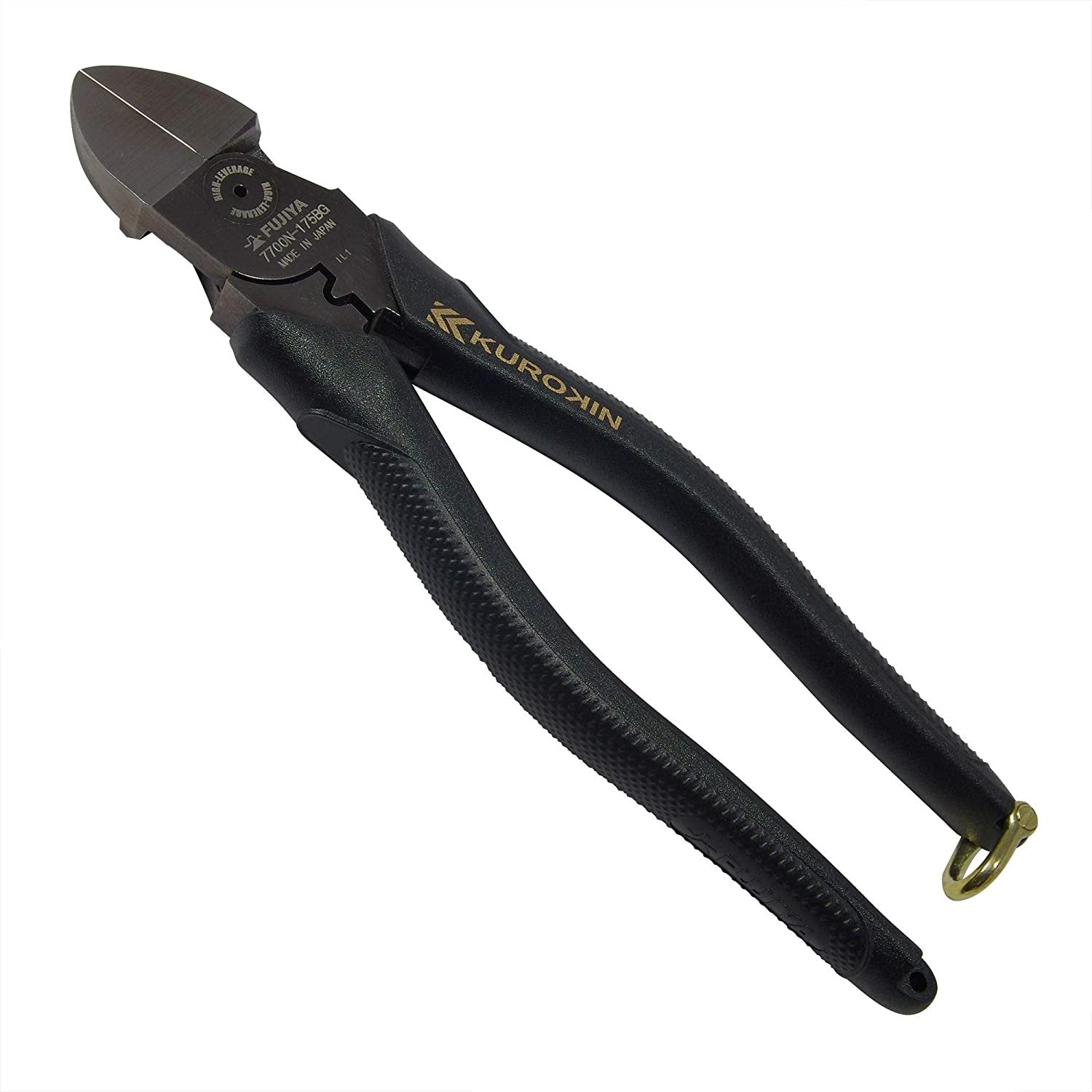 P-1-FJYA-KROPLR-7700N200BG-Fujiya Kurokin High Leverage Diagonal Cutting Nippers 7700N-200BG-2023-09-26T15:19:09.jpg