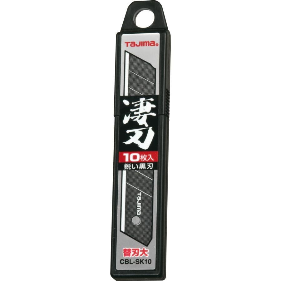 P-1-TJMA-KNFBLD-CBLSK10-Tajima Black Blades L Size Replacement Blades For Utility Knife (10 pack) CBL-SK10-2023-09-26T15:19:10.jpg